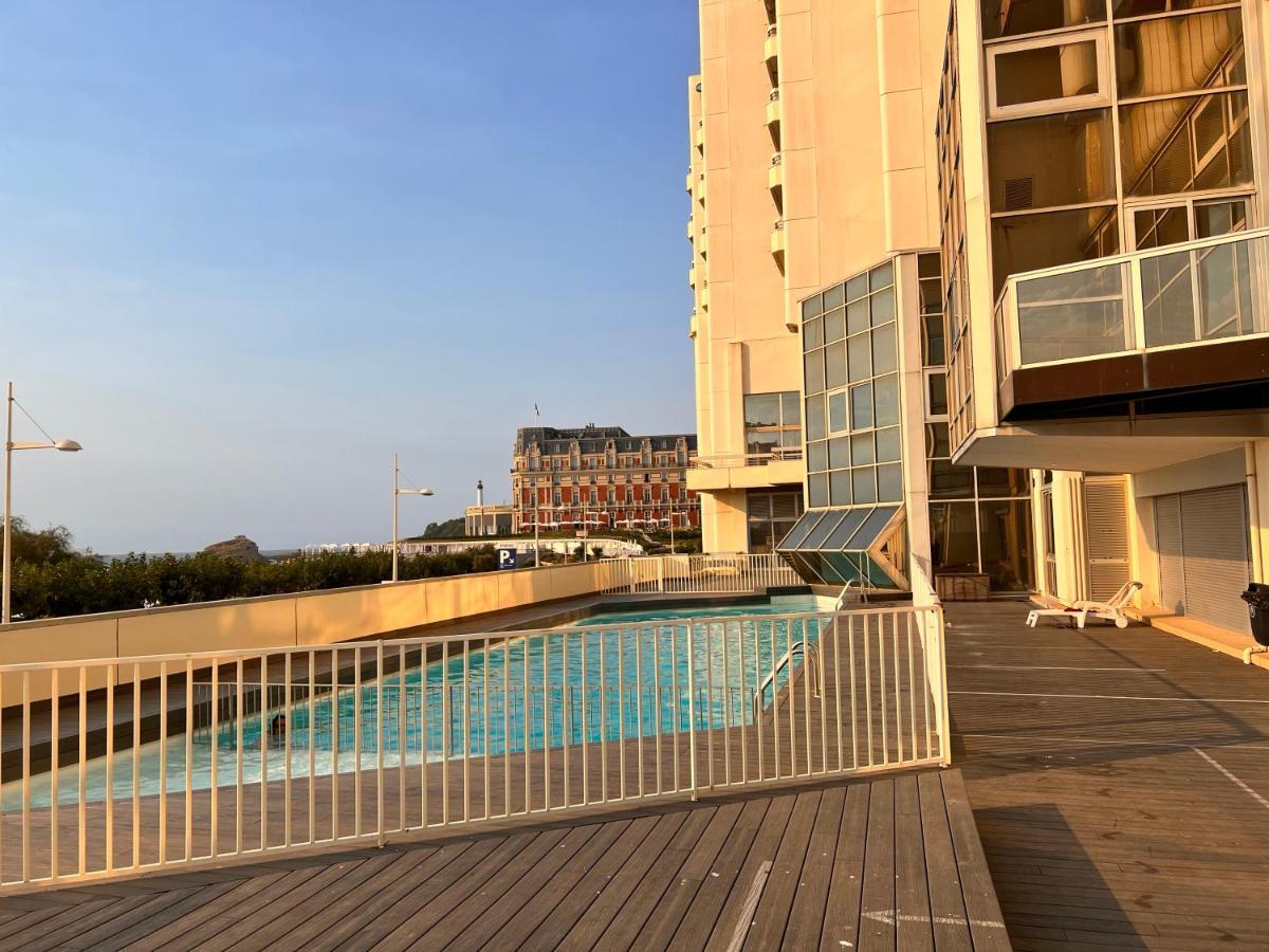 L'océan à perte de vue, la grande plage à vos pieds Biarritz Esterno foto